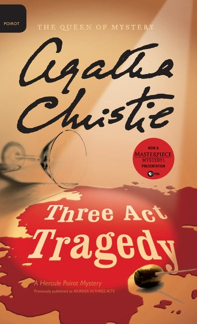 Book cover for Three Act Tragedy
