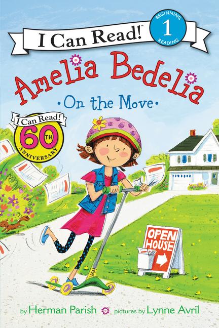Book cover for Amelia Bedelia on the Move