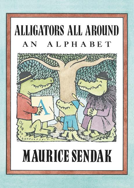 Book cover for Alligators All Around Board Book: An Alphabet