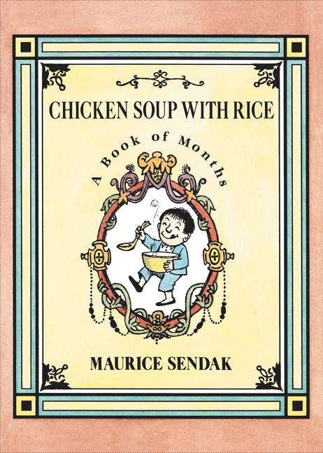 Book cover for Chicken Soup with Rice Board Book: A Book of Months