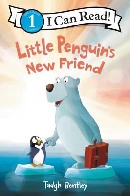 Book cover for Little Penguin's New Friend: A Winter and Holiday Book for Kids