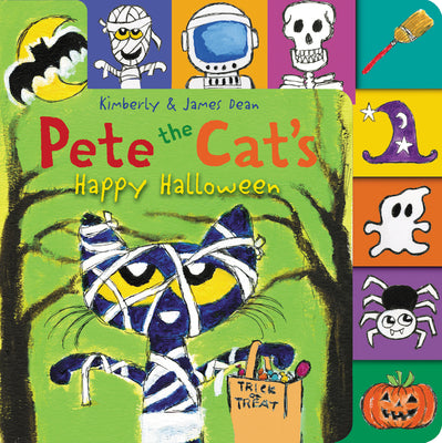 Book cover for Pete the Cat's Happy Halloween