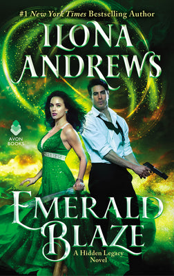 Book cover for Emerald Blaze: A Hidden Legacy Novel