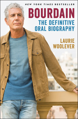 Book cover for Bourdain: The Definitive Oral Biography
