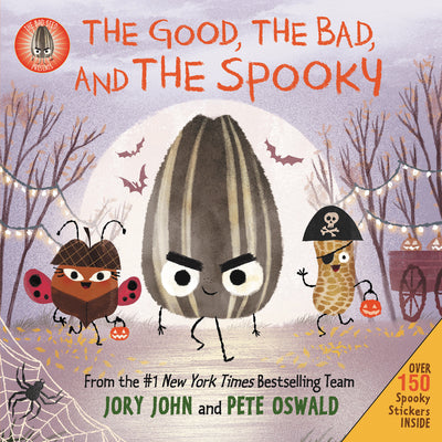 Book cover for The Bad Seed Presents: The Good, the Bad, and the Spooky: Over 150 Spooky Stickers Inside. a Halloween Book for Kids [With Two Sticker Sheets]