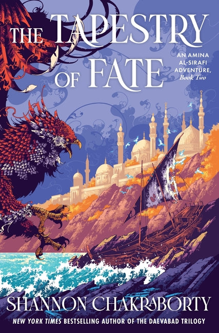 Book cover for Tapestry of Fate: An Amina Al-Sirafi Adventure, Book Two
