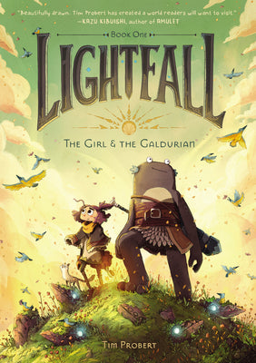 Book cover for Lightfall: The Girl & the Galdurian