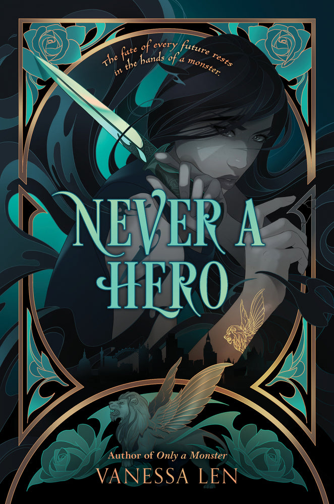 Book cover for Never a Hero