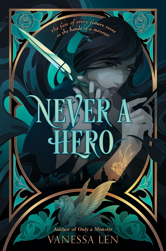 Book cover for Never a Hero