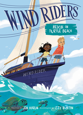 Book cover for Wind Riders #1: Rescue on Turtle Beach