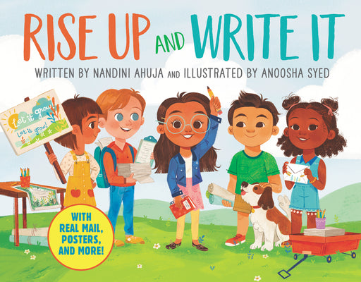 Book cover for Rise Up and Write It: With Real Mail, Posters, and More!