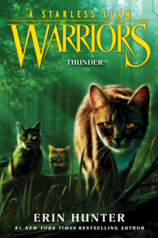 Book cover for Warriors: A Starless Clan #4: Thunder