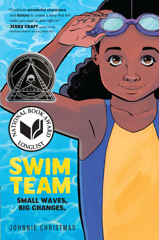 Book cover for Swim Team: A Graphic Novel