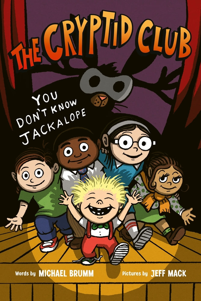 Book cover for The Cryptid Club #4: You Don't Know Jackalope
