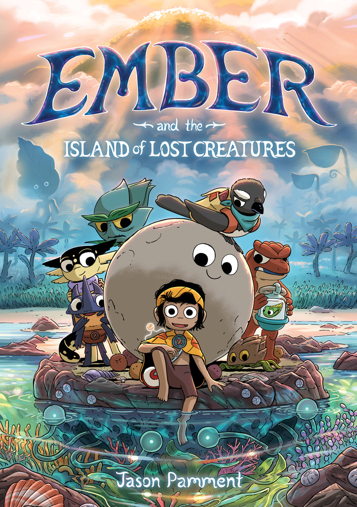 Book cover for Ember and the Island of Lost Creatures