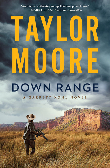 Book cover for Down Range: A Garrett Kohl Novel
