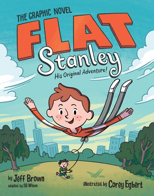 Book cover for Flat Stanley: The Graphic Novel: His Original Adventure!