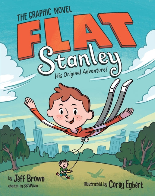 Book cover for Flat Stanley: The Graphic Novel: His Original Adventure!