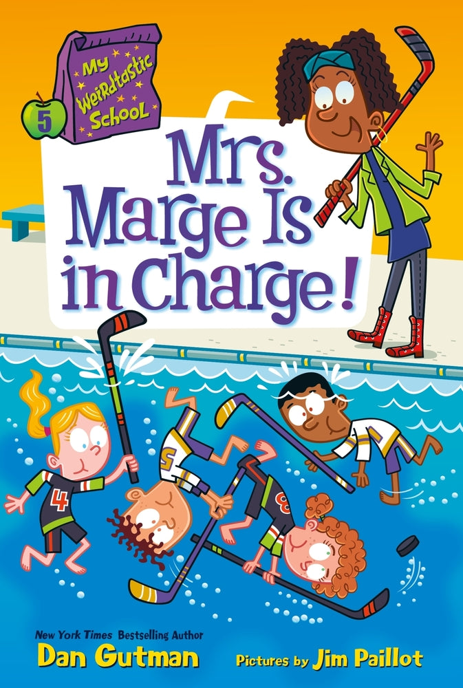 Book cover for My Weirdtastic School #5: Mrs. Marge Is in Charge!