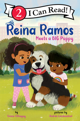 Book cover for Reina Ramos Meets a Big Puppy