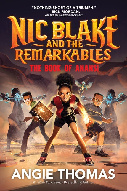 Book cover for Nic Blake and the Remarkables: The Book of Anansi