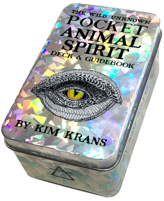 Book cover for The Wild Unknown Pocket Animal Spirit Deck [With 78 Tarot Cards and Metal Tin]