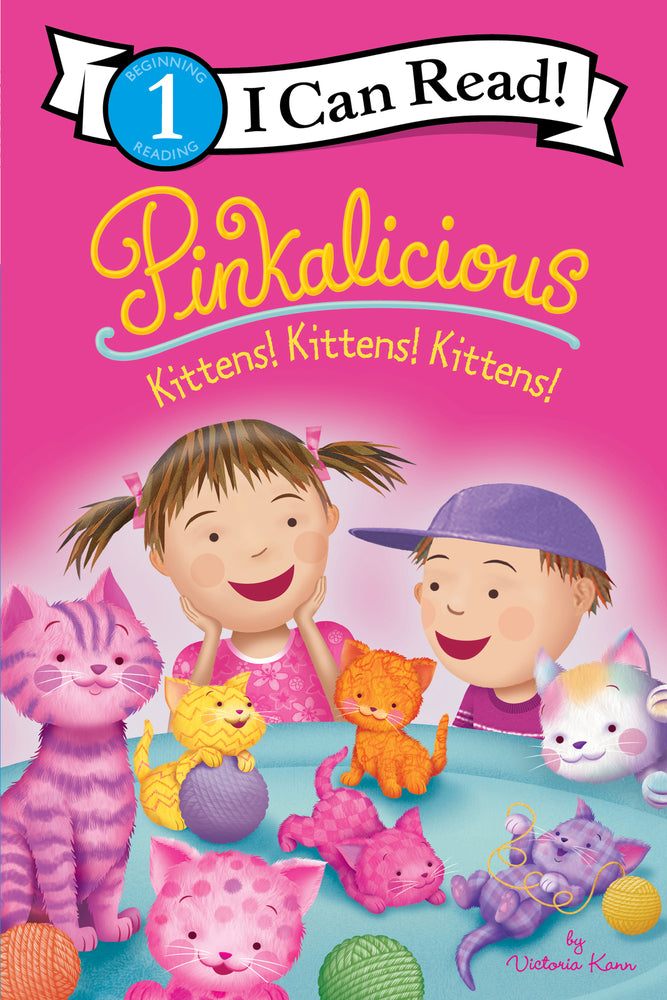 Book cover for Pinkalicious: Kittens! Kittens! Kittens!