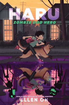 Book cover for Haru, Zombie Dog Hero
