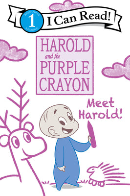 Book cover for Harold and the Purple Crayon: Meet Harold!