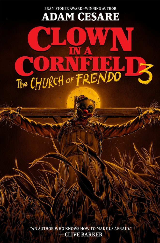 Book cover for Clown in a Cornfield 3: The Church of Frendo