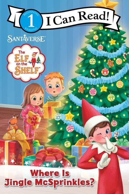 Book cover for Elf on the Shelf: Where Is Jingle McSprinkles?