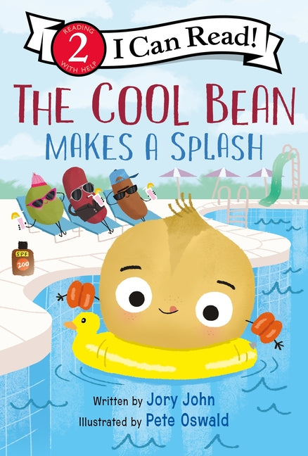 Book cover for The Cool Bean Makes a Splash