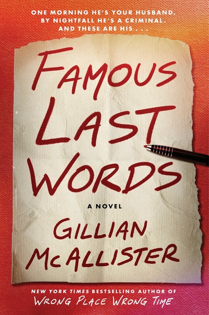 Book cover for Famous Last Words