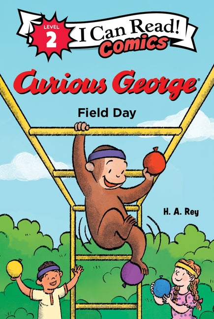 Book cover for Curious George: Field Day