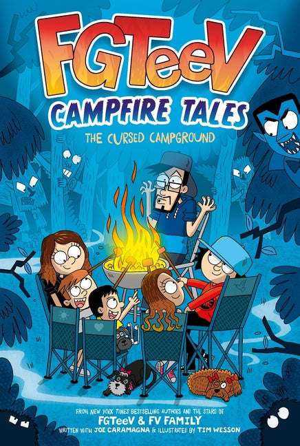Book cover for Fgteev Campfire Tales #1: The Cursed Campground