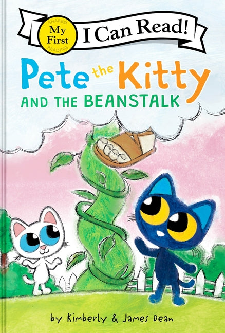 Book cover for Pete the Kitty and the Beanstalk