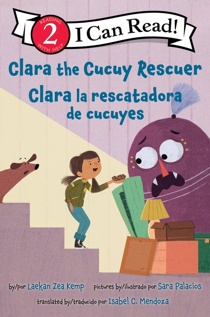 Book cover for Clara the Cucuy Rescuer/Clara La Rescatadora de Cucuyes: Bilingual English-Spanish