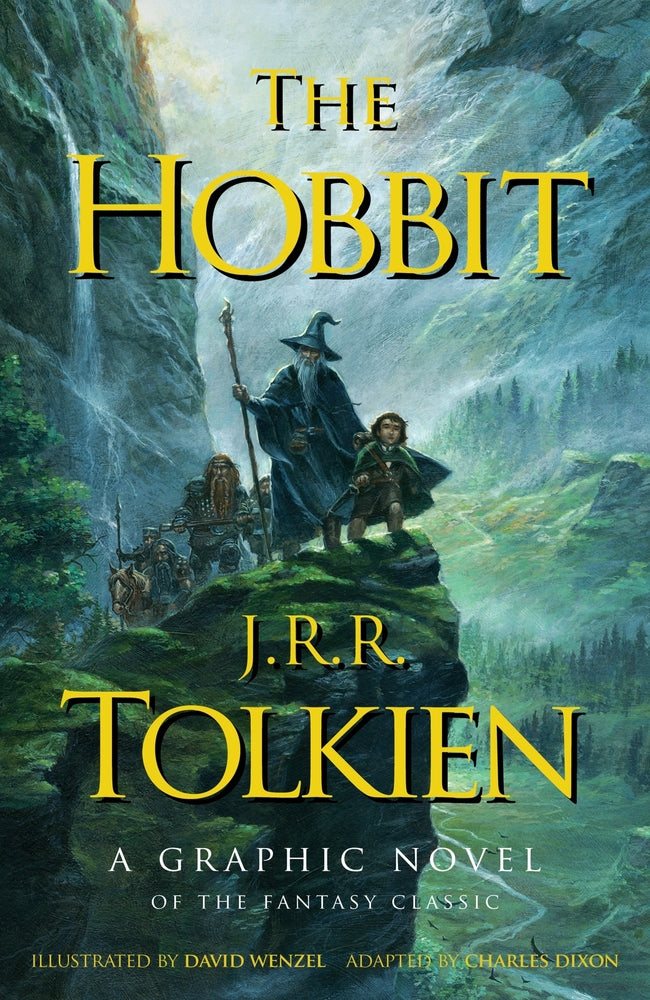 Book cover for The Hobbit: A Graphic Novel