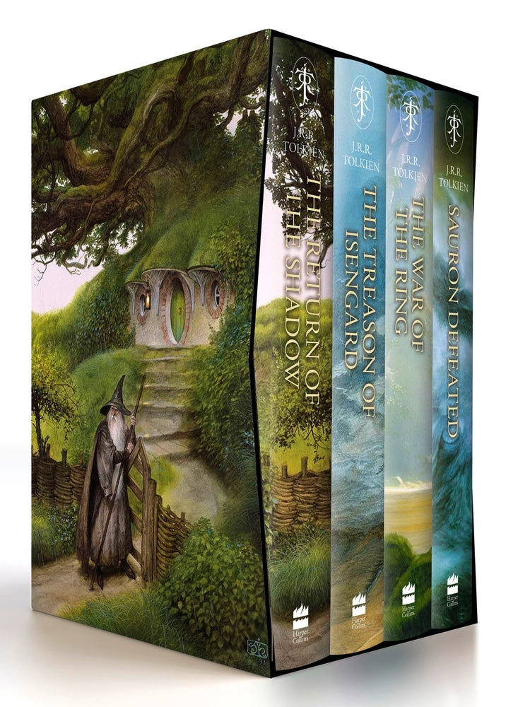 Book cover for The History of Middle-Earth Box Set #3: The Return of the Shadow / The Treason of Isengard / The War of the Ring / Sauron Defeated
