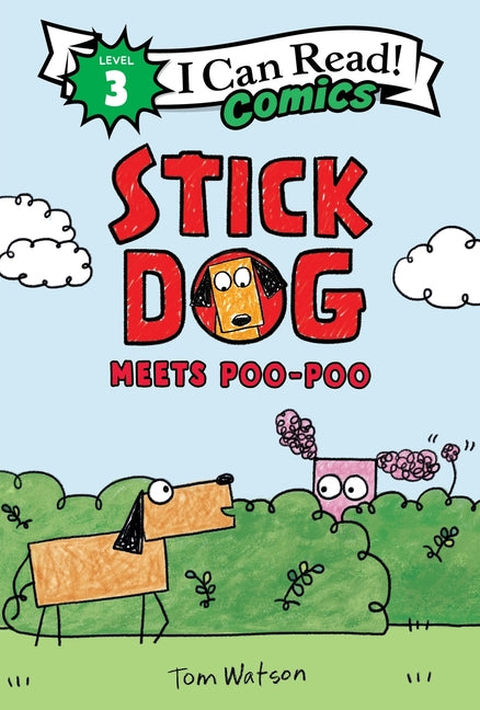 Book cover for Stick Dog Meets Poo-Poo