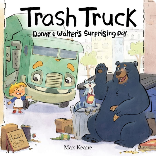 Book cover for Trash Truck: Donny & Walter's Surprising Day