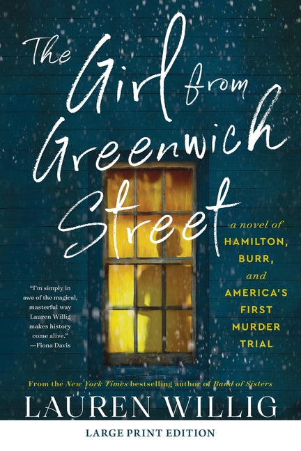 Book cover for Girl from Greenwich Street: A Novel of Hamilton, Burr, and America's First Murder Trial