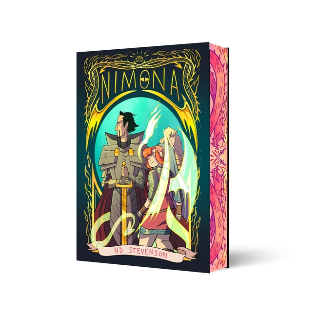 Book cover for Nimona: 10th Anniversary Limited Edition: A Graphic Novel