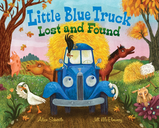 Book cover for Little Blue Truck Lost and Found