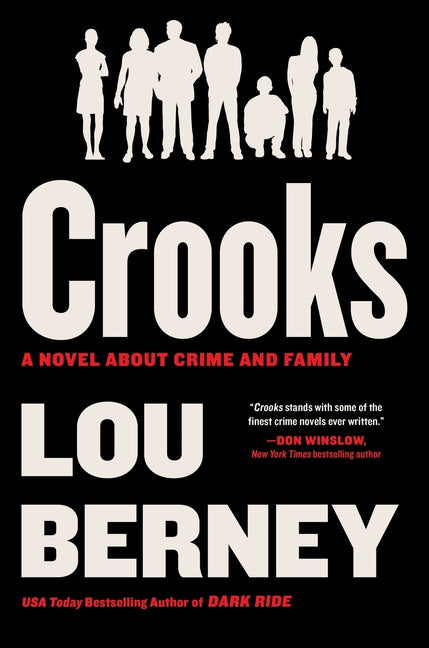 Book cover for Crooks: A Novel about Crime and Family
