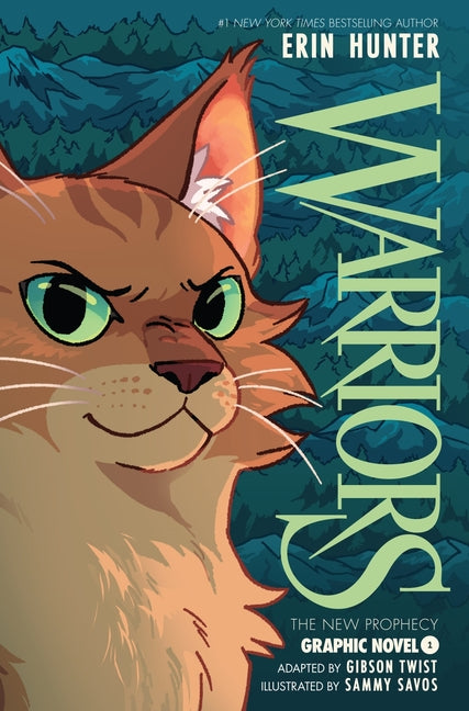 Book cover for Warriors Graphic Novel: The New Prophecy, Part One of Three