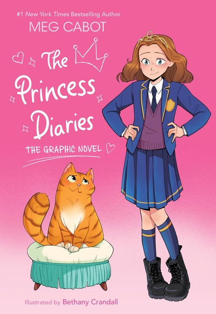 Book cover for Princess Diaries: The Graphic Novel