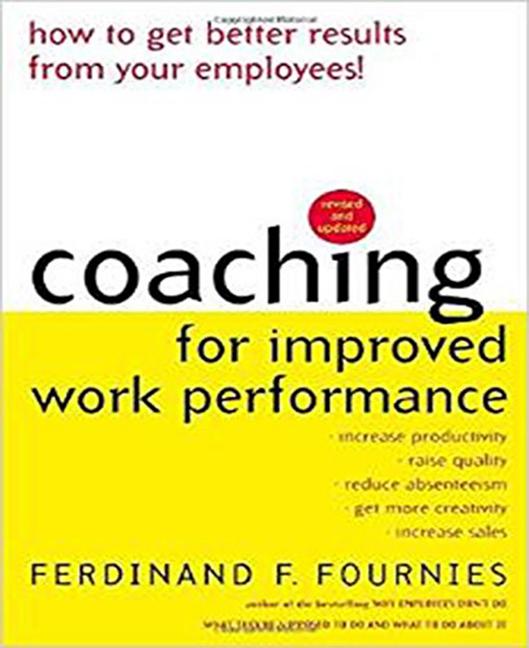 Book cover for Coaching for Improved Work Performance