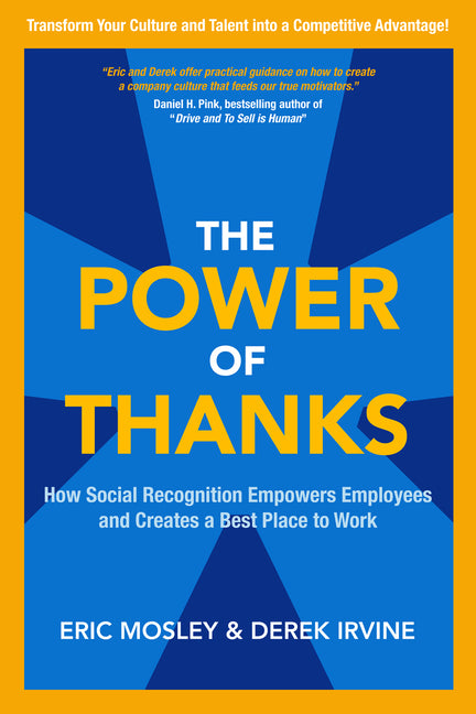 Book cover for Power of Thanks: How Social Recognition Empowers Employees and Creates a Best Place to Work