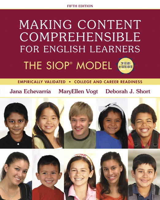 Book cover for Making Content Comprehensible for English Learners: The Siop Model